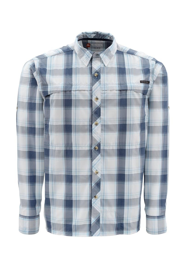 Simms Stone Cold Mist Plaid Shirt Simms Stone Cold Mist Plaid Shirt